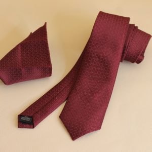 کروات با پوشت (دستمال جیب)