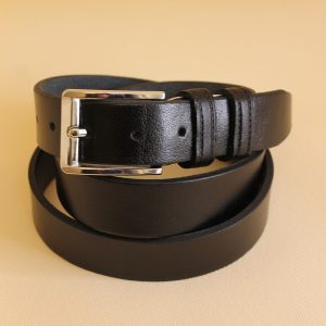 کمربند زبانه دار چرم طبیعی