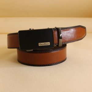 کمربند ریلی چرم طبیعی