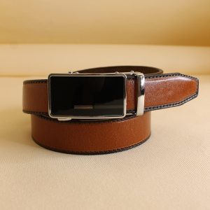 کمربند ریلی چرم طبیعی